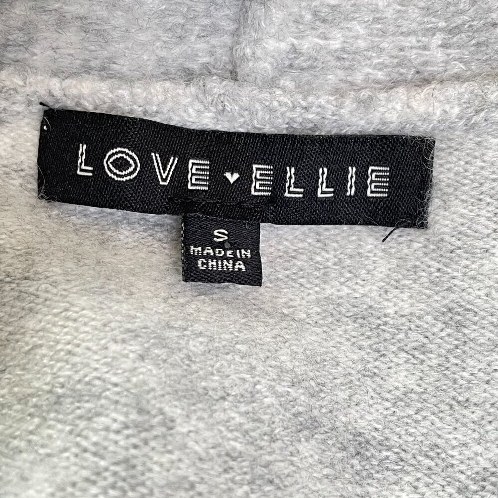 Love Ellie Cozy Gray Open-Front Longline Cardigan Women’s Small NWOT - Picture 6 of 13